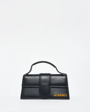 Jacquemus Black Leather Mini Le Bambino Bag