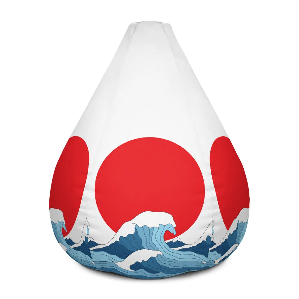 Japan - Sustainably Made Bean Bag Chair Cover