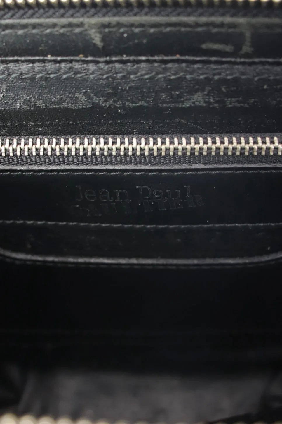 Jean Paul Gaultier Leather Notebook Clutch