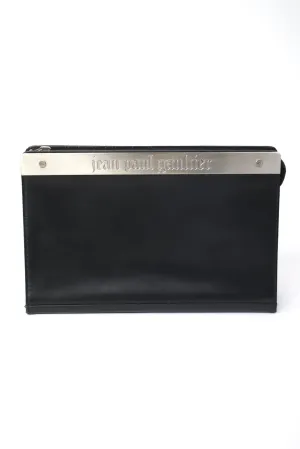 Jean Paul Gaultier Leather Notebook Clutch