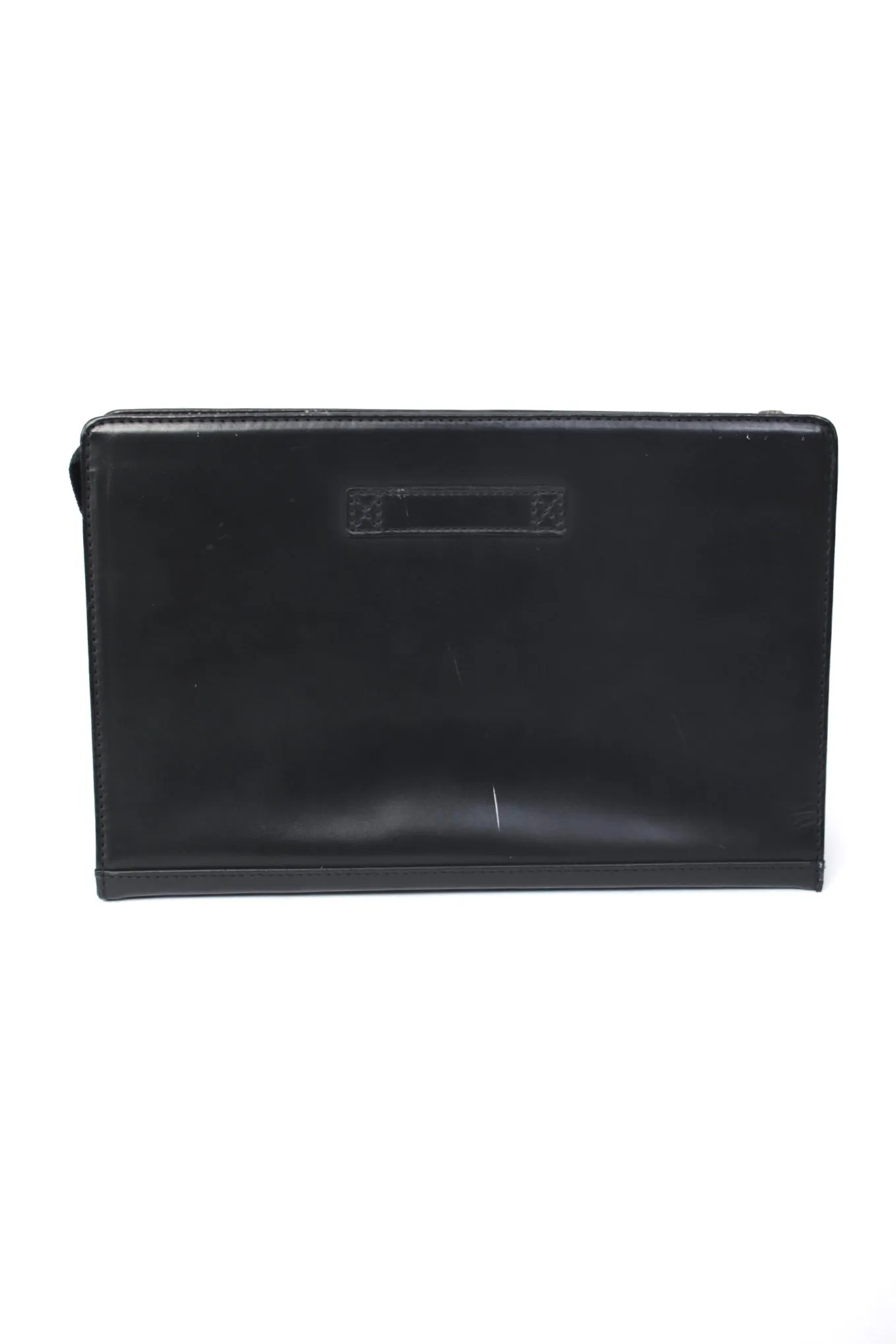 Jean Paul Gaultier Leather Notebook Clutch