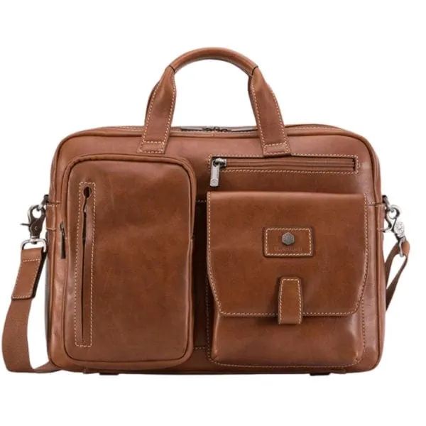 Jekyll & Hide Montana Colt Leather Laptop Bag