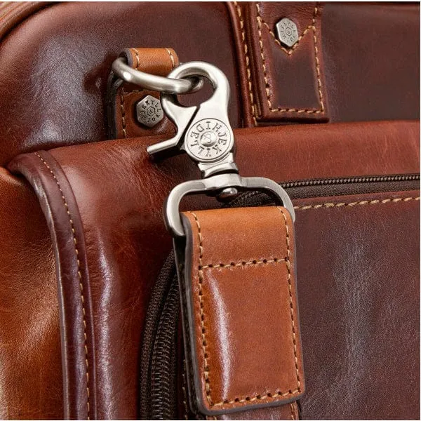Jekyll & Hide Oxford 15” Laptop Briefcase Brown – 3707