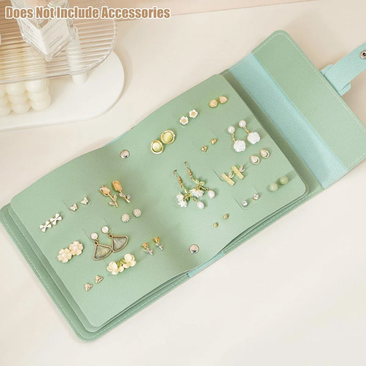 Jewellery Storage Bag Portable Organizer Pouch 3Colours 1PC