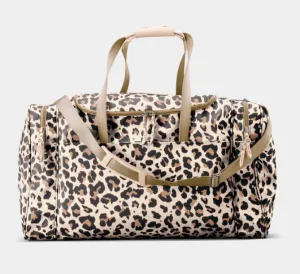 Jon Hart Large Square Duffel - Leopard