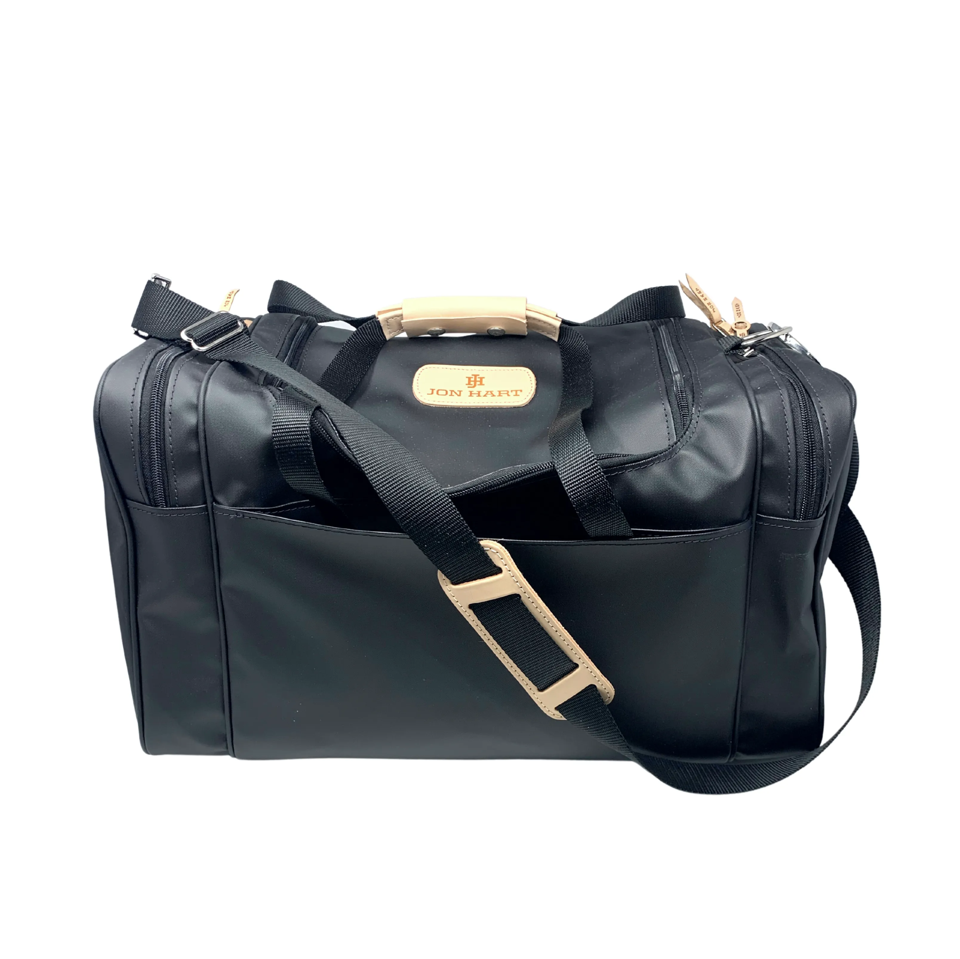 Jon Hart Medium Square Duffel Black