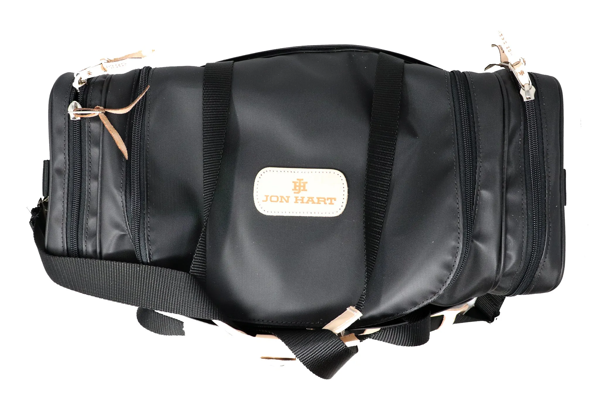 Jon Hart Small Square Duffel Black