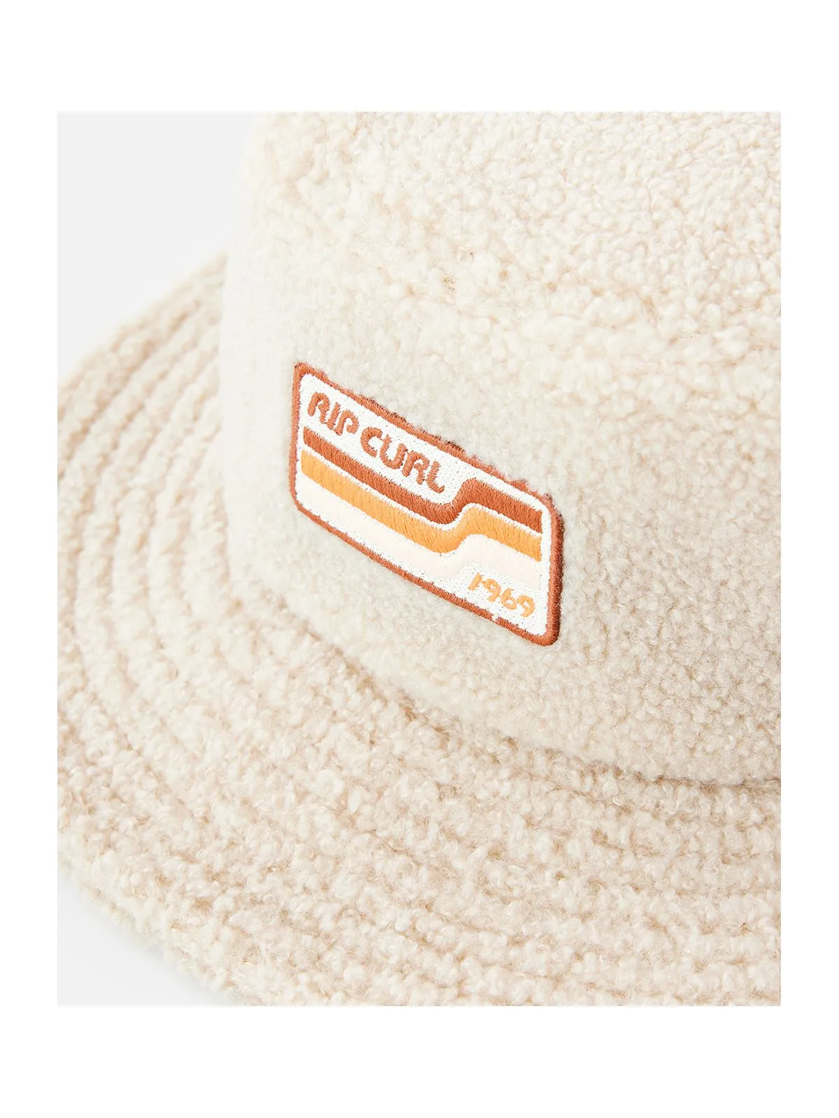 Kapelusz RIP CURL Teddy Drawstring Bucket Hat beżowy