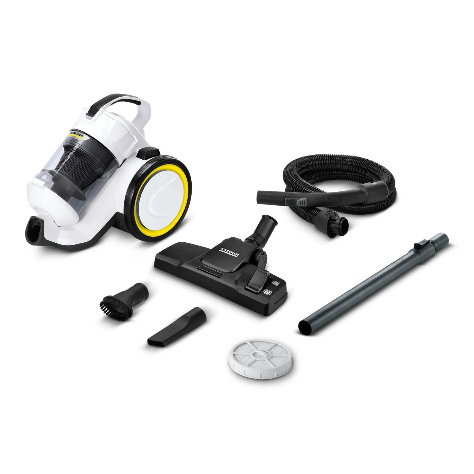 Karcher White Multi-cyclone Dry Vacuum Cleaner - VC 3 Plus-White
