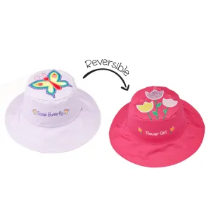 Kids Sun Hat Butterfly Tulip