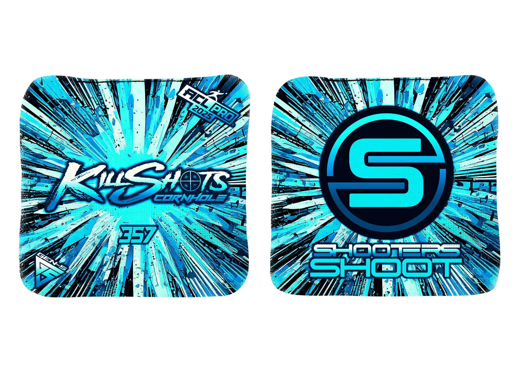Killshots Cornhole | 357 Series | Limited Designs | 2025 ACL Pro Cornhole Bags