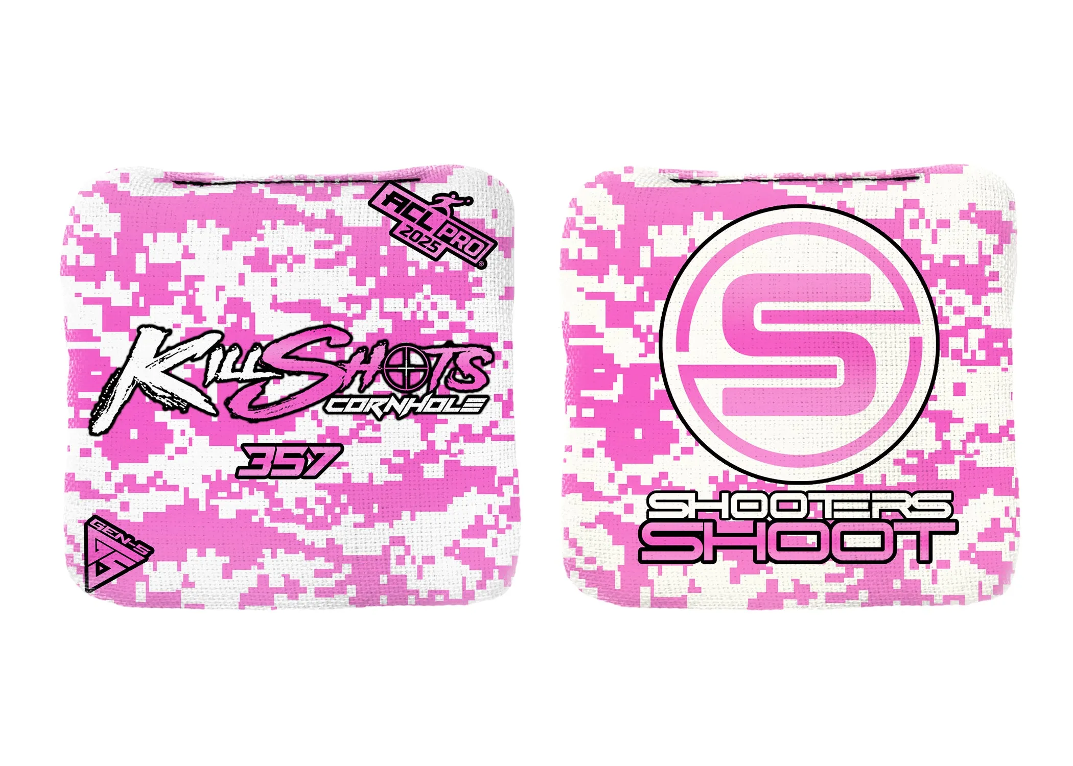 Killshots Cornhole | 357 Series | Limited Designs | 2025 ACL Pro Cornhole Bags