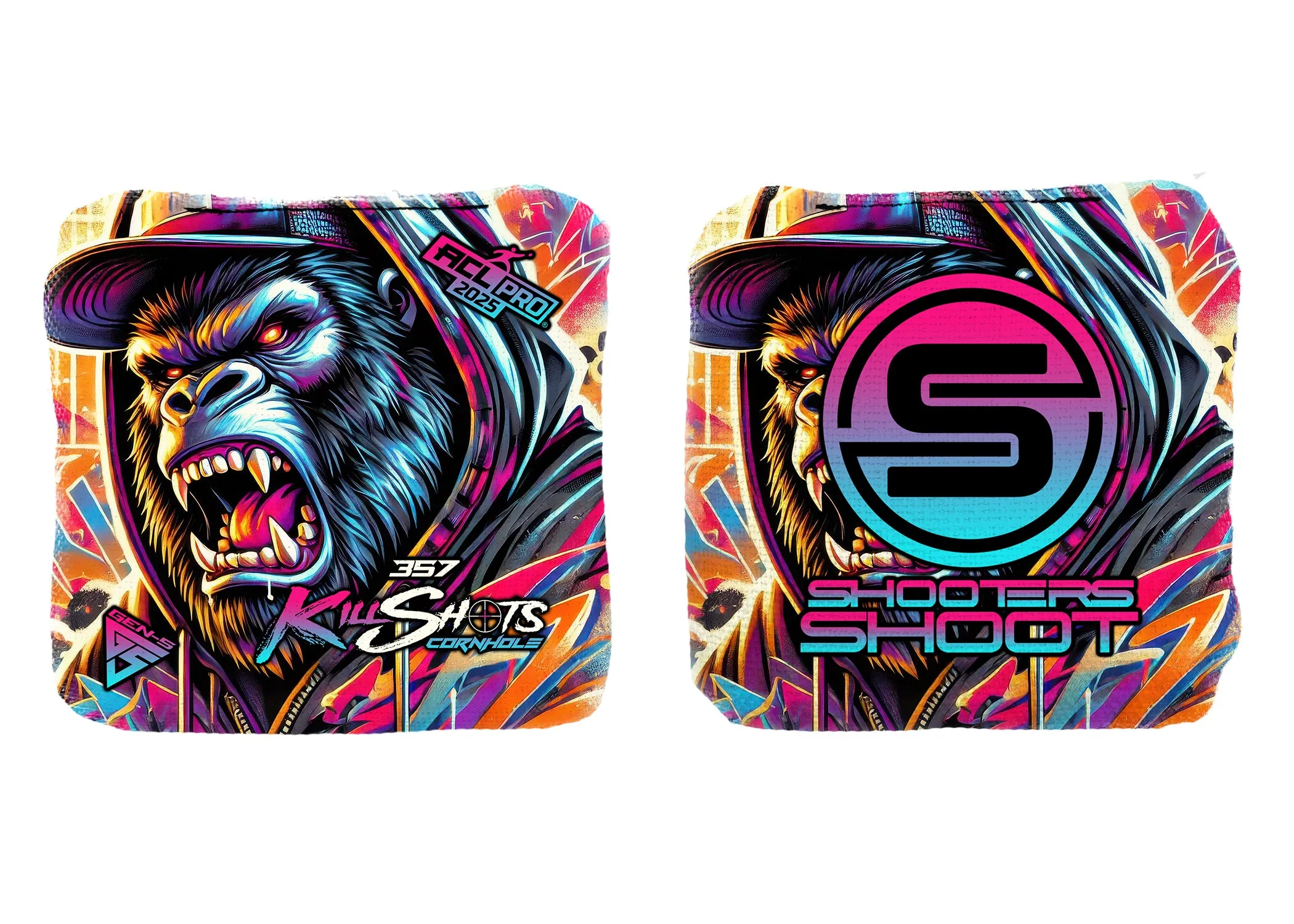 Killshots Cornhole | 357 Series | Limited Designs | 2025 ACL Pro Cornhole Bags