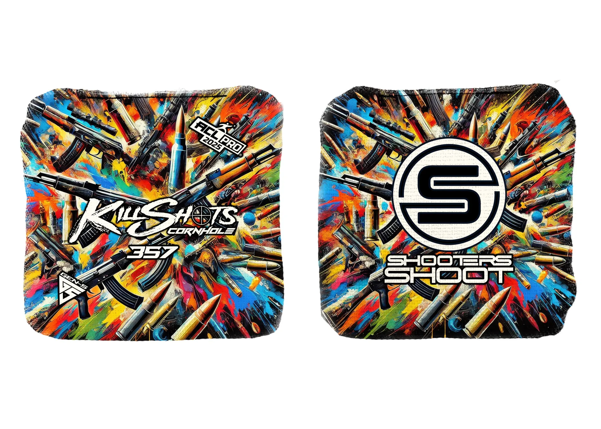 Killshots Cornhole | 357 Series | Limited Designs | 2025 ACL Pro Cornhole Bags
