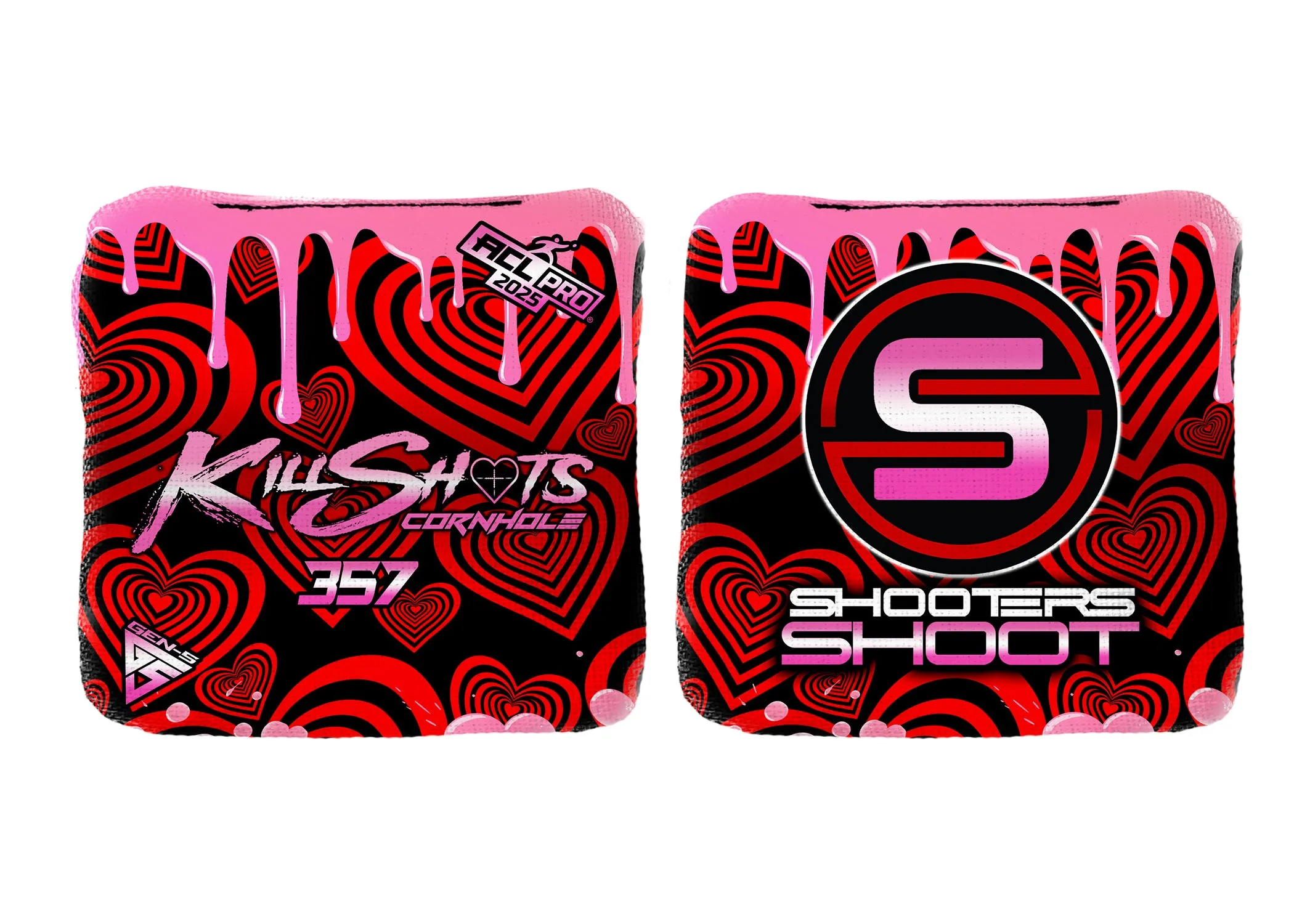 Killshots Cornhole | 357 Series | Limited Designs | 2025 ACL Pro Cornhole Bags