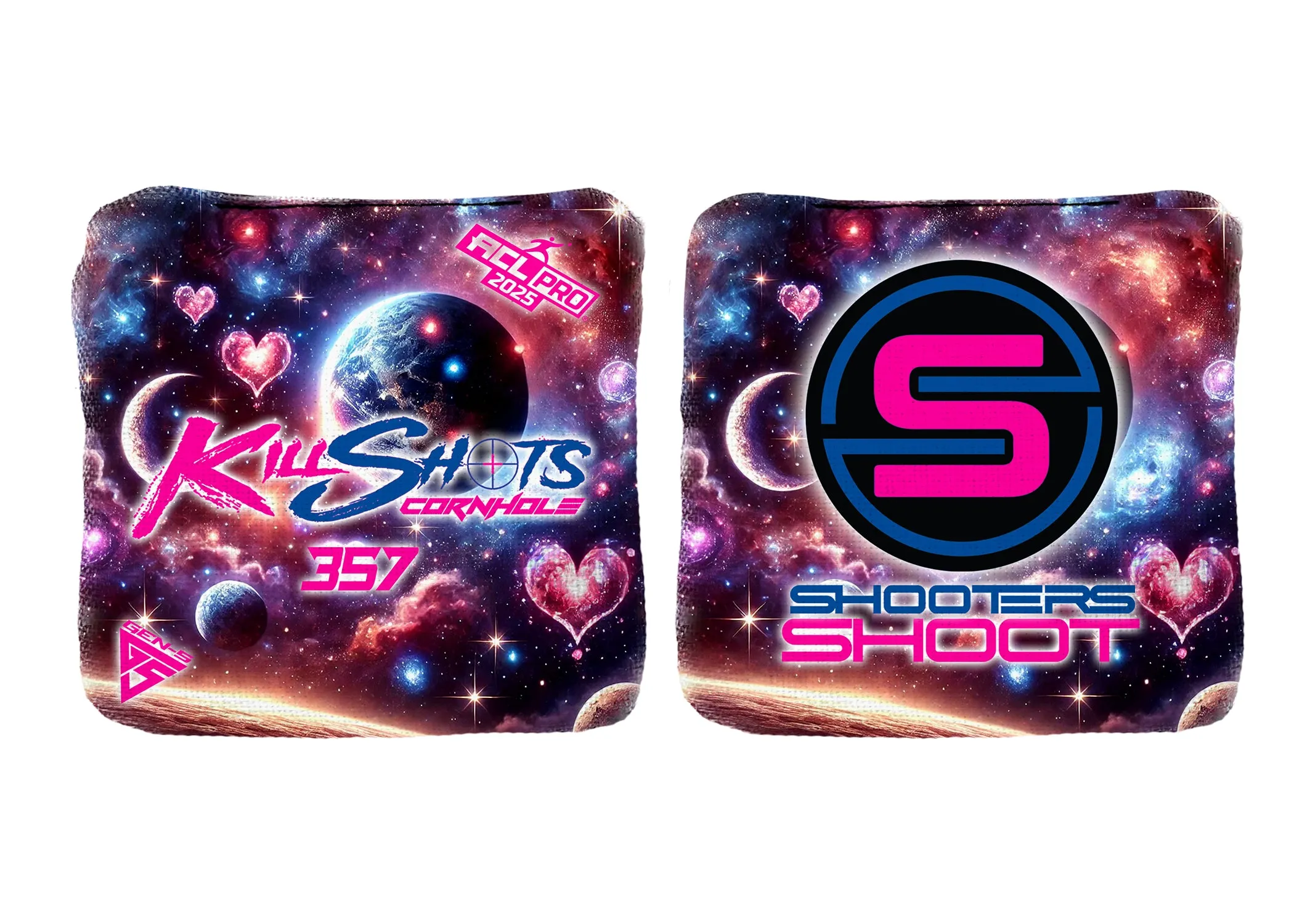 Killshots Cornhole | 357 Series | Limited Designs | 2025 ACL Pro Cornhole Bags