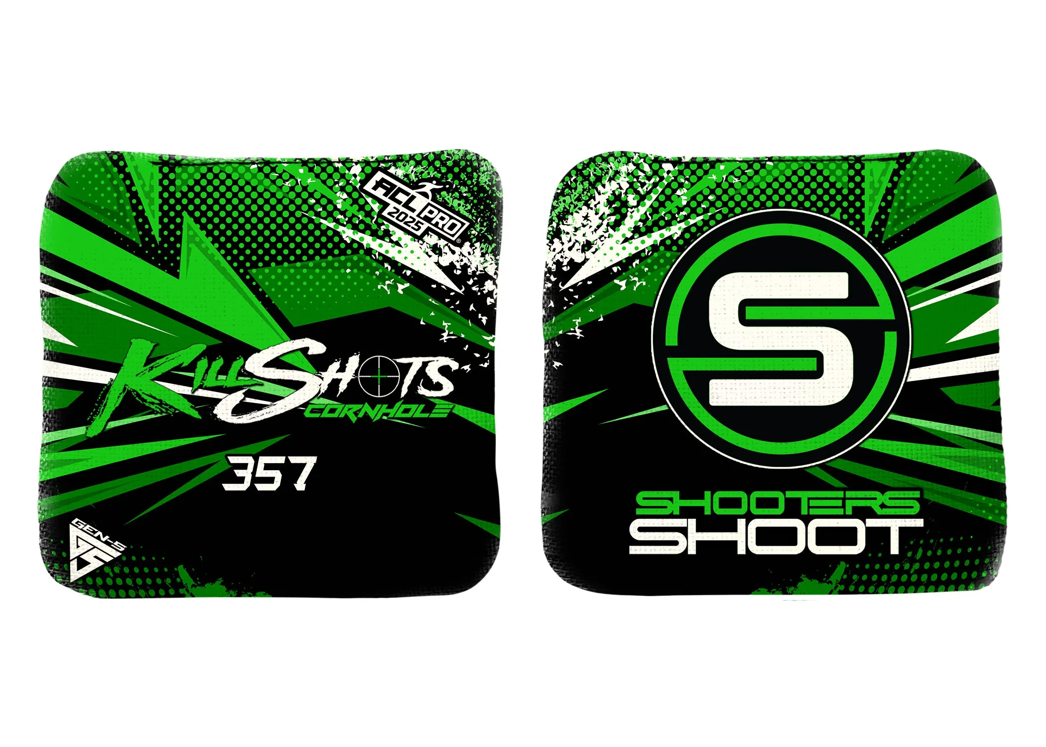 Killshots Cornhole | 357 Series | Limited Designs | 2025 ACL Pro Cornhole Bags
