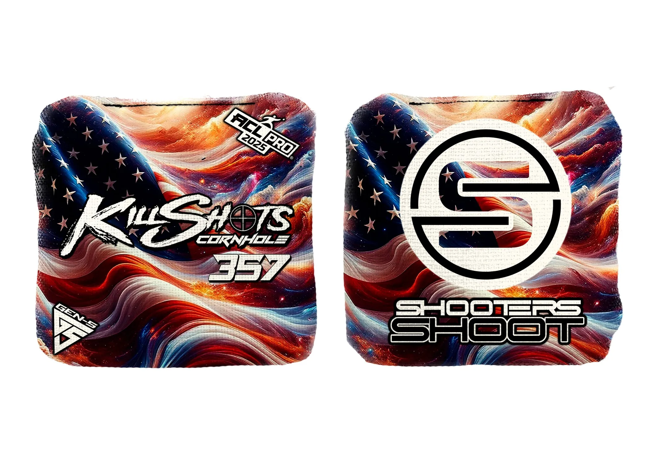 Killshots Cornhole | 357 Series | Limited Designs | 2025 ACL Pro Cornhole Bags