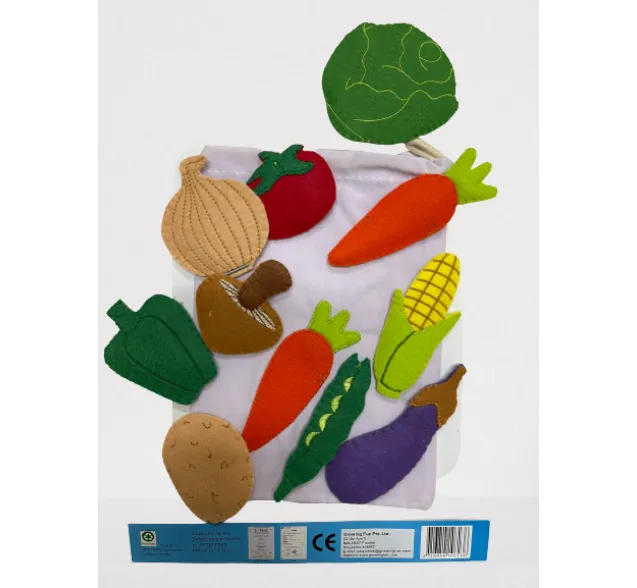 King Dam Felt Bags - Vegetables