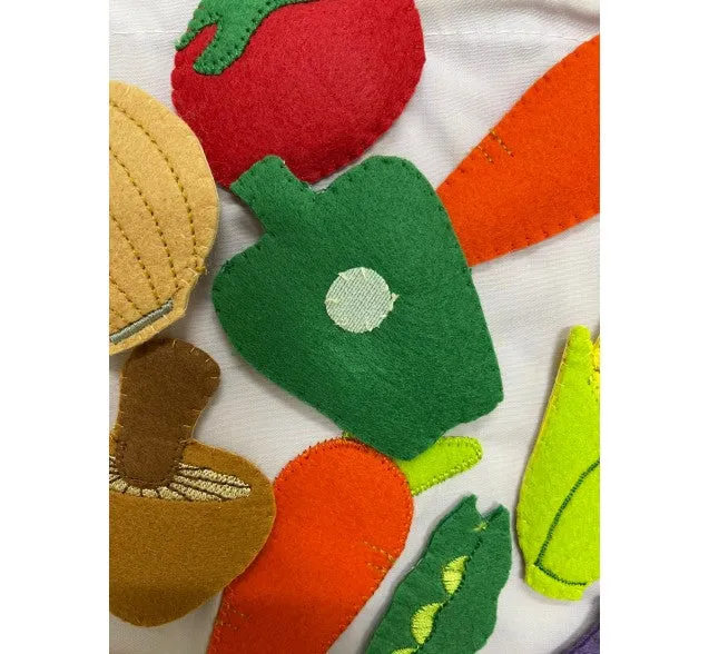 King Dam Felt Bags - Vegetables