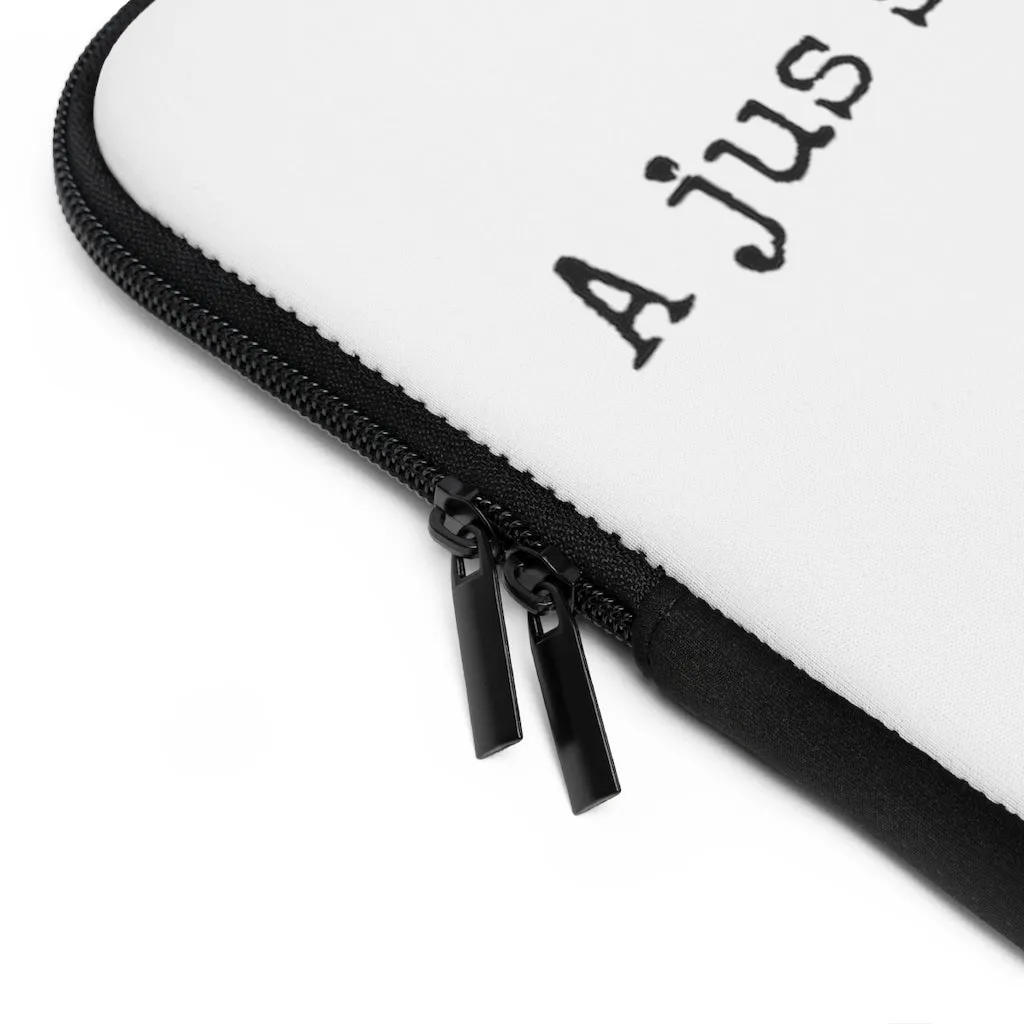 Laptop & Tablet Sleeve (AJSWD-WHT)