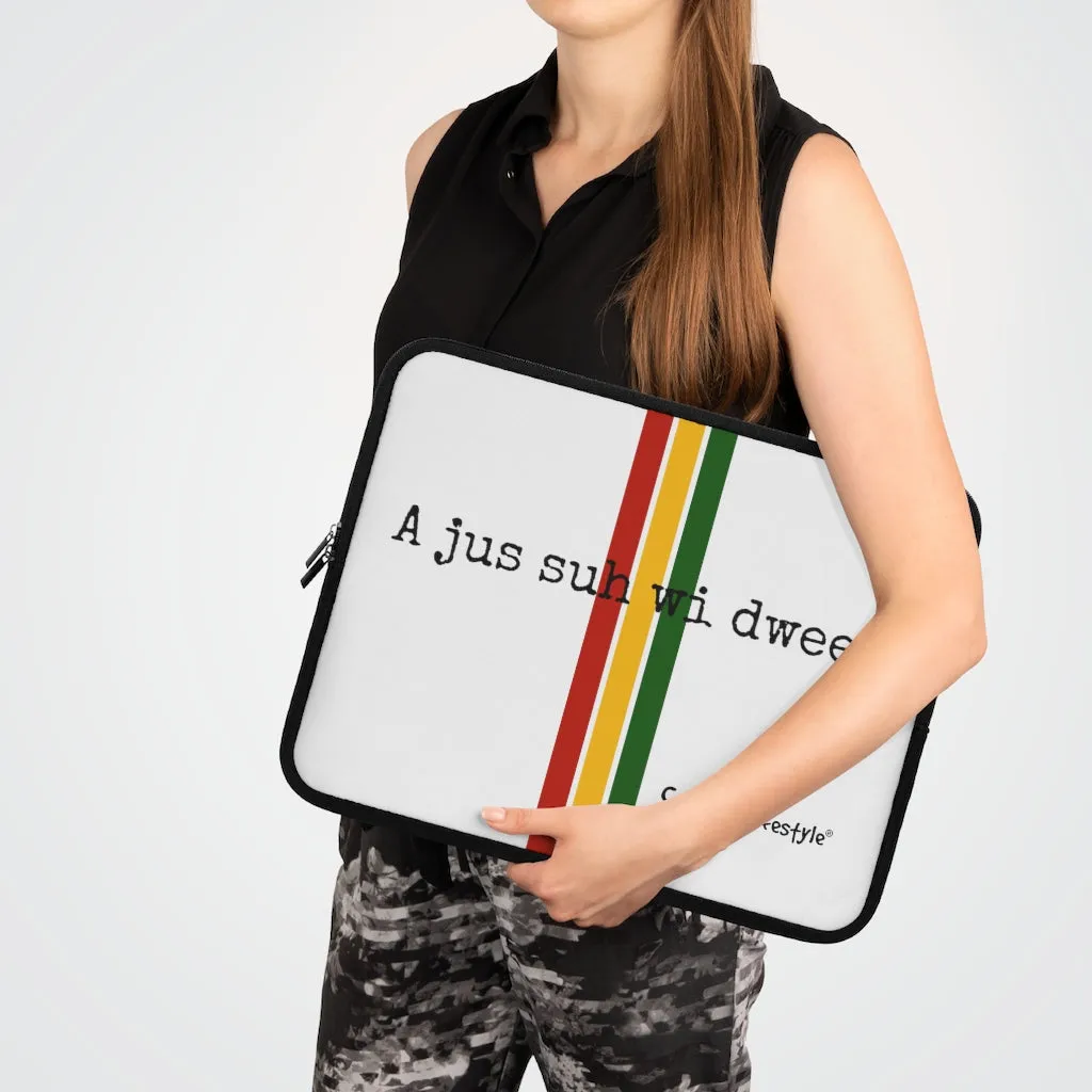 Laptop & Tablet Sleeve (AJSWD-WHT)