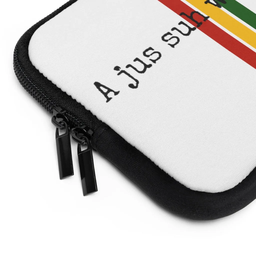Laptop & Tablet Sleeve (AJSWD-WHT)