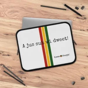 Laptop & Tablet Sleeve (AJSWD-WHT)