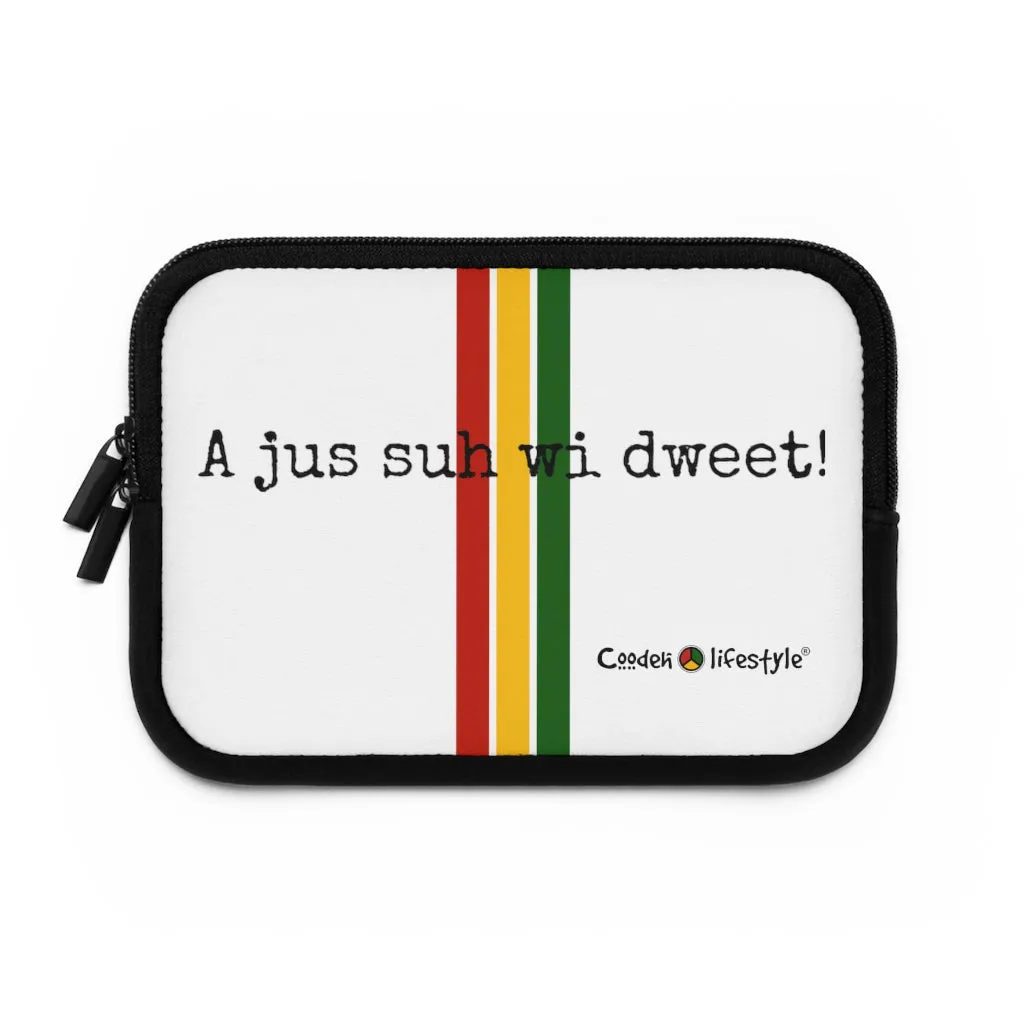 Laptop & Tablet Sleeve (AJSWD-WHT)