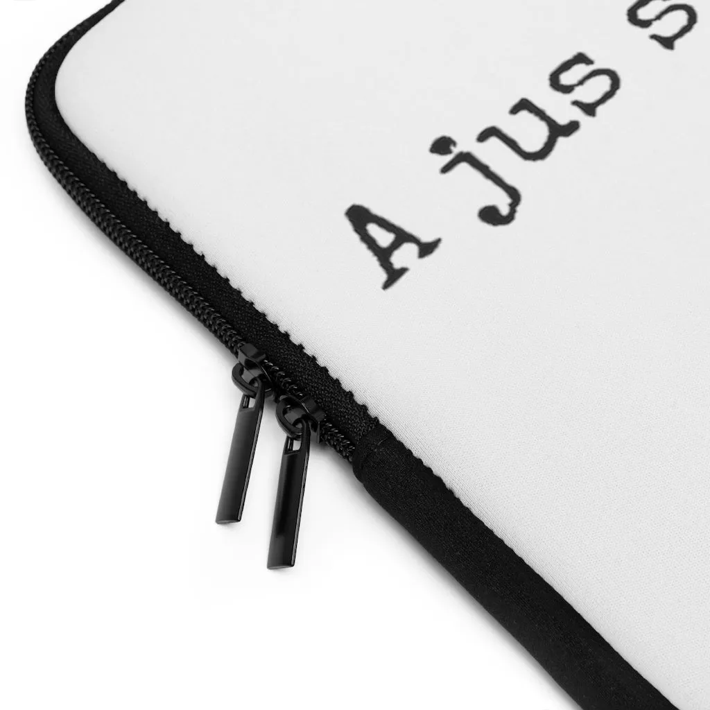 Laptop & Tablet Sleeve (AJSWD-WHT)