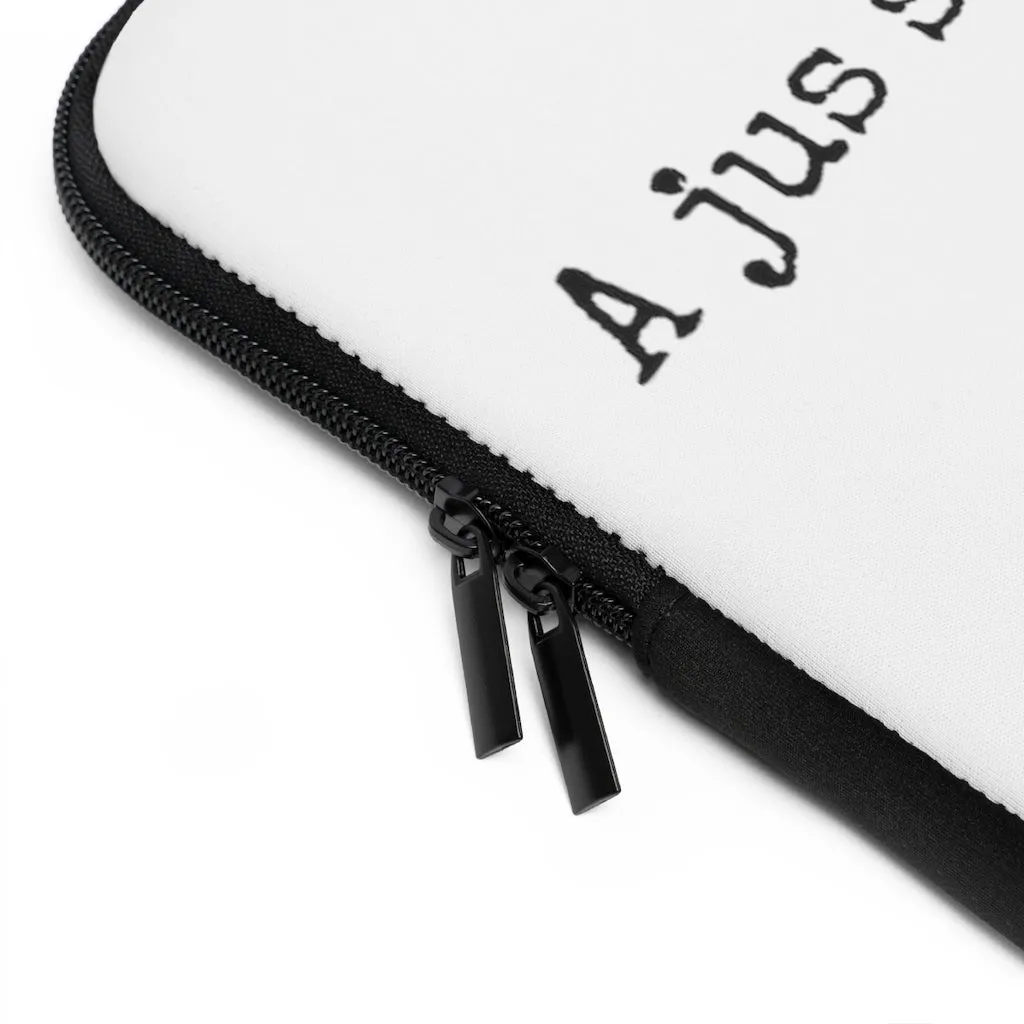 Laptop & Tablet Sleeve (AJSWD-WHT)