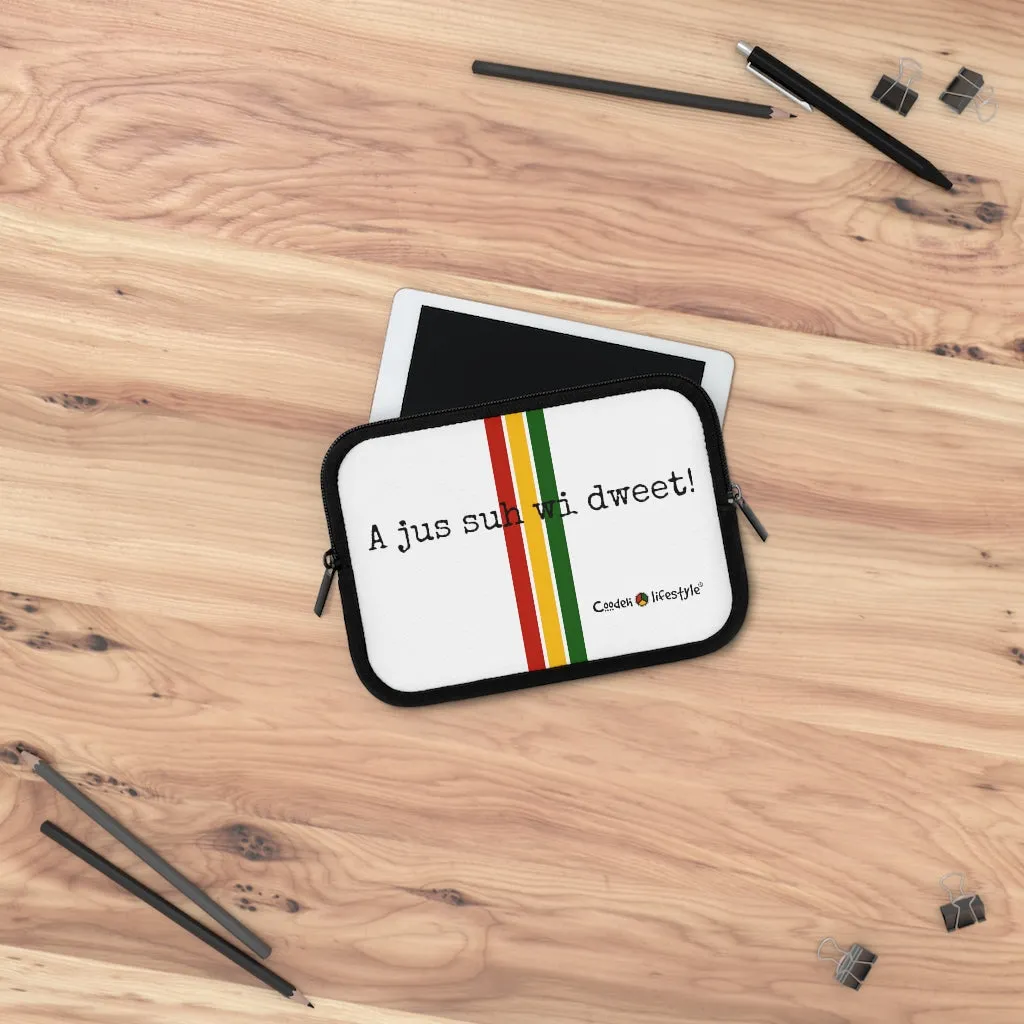 Laptop & Tablet Sleeve (AJSWD-WHT)