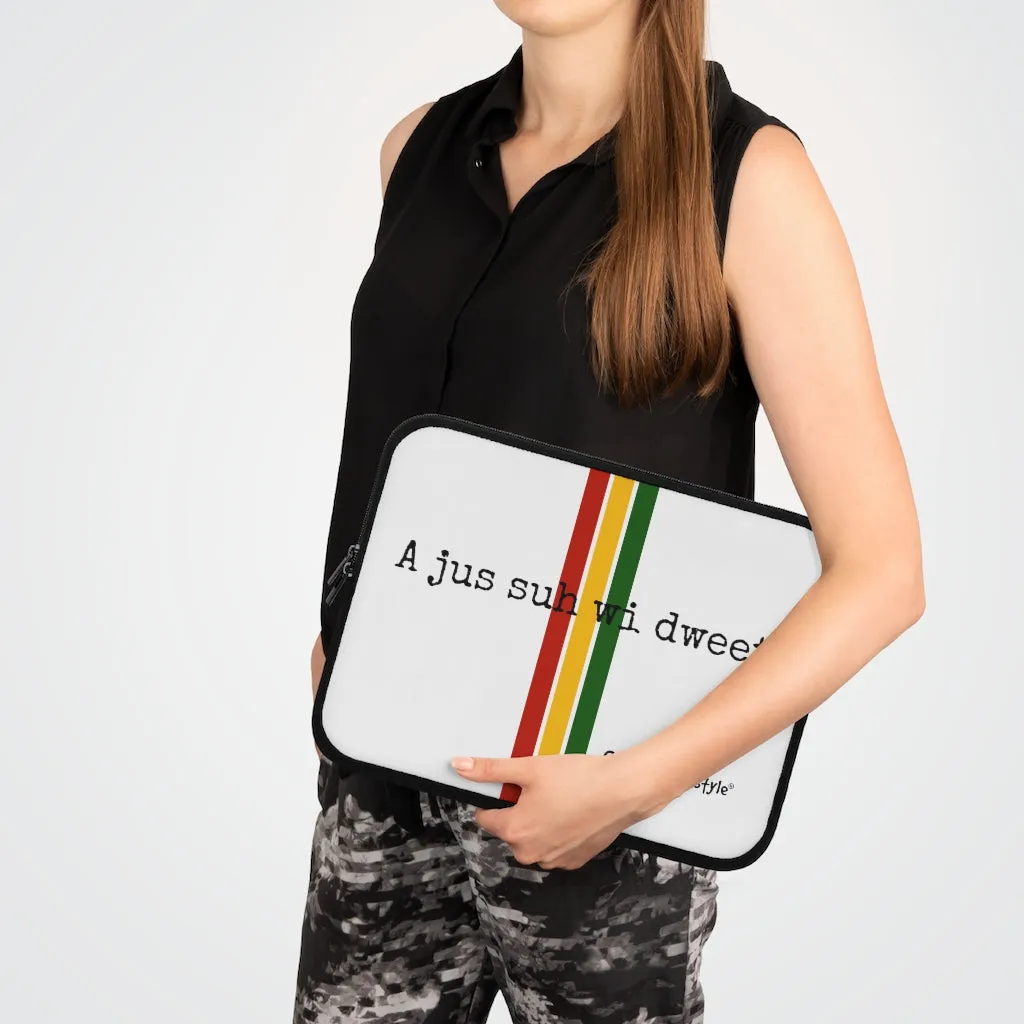 Laptop & Tablet Sleeve (AJSWD-WHT)
