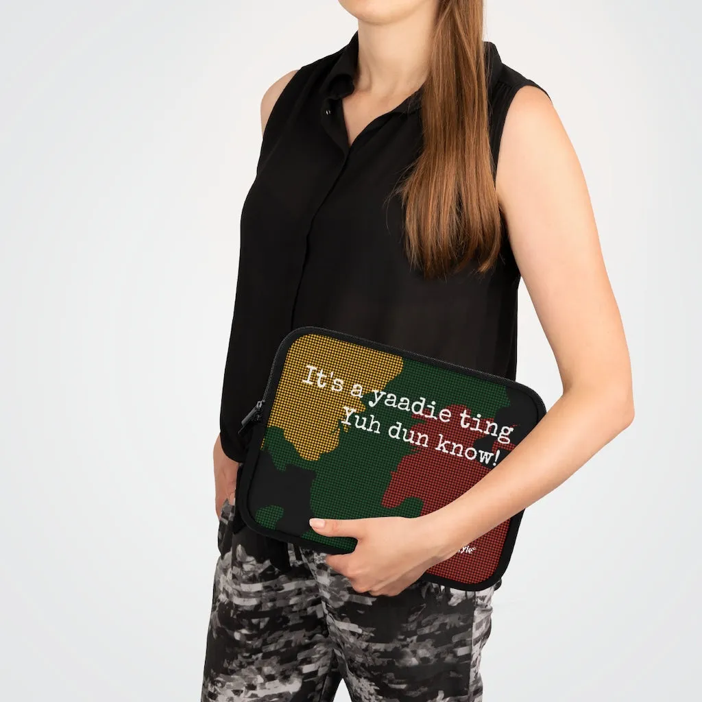 Laptop & Tablet Sleeve (CAMO-PAN-BLK)