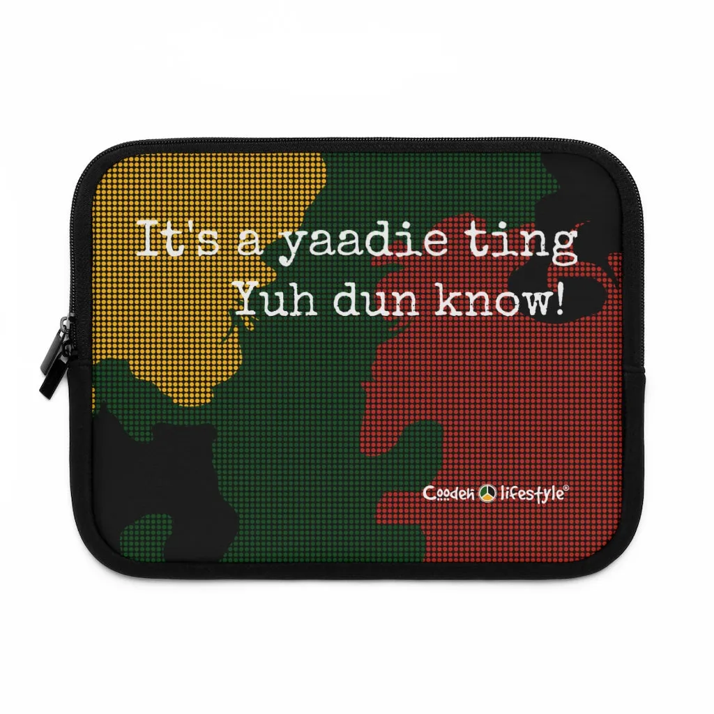 Laptop & Tablet Sleeve (CAMO-PAN-BLK)