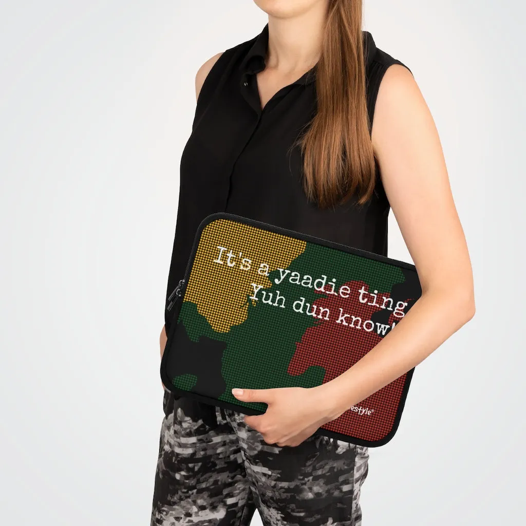 Laptop & Tablet Sleeve (CAMO-PAN-BLK)