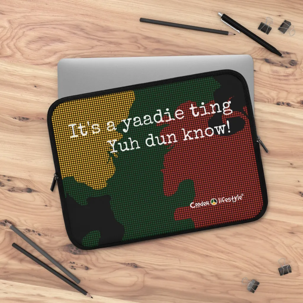 Laptop & Tablet Sleeve (CAMO-PAN-BLK)