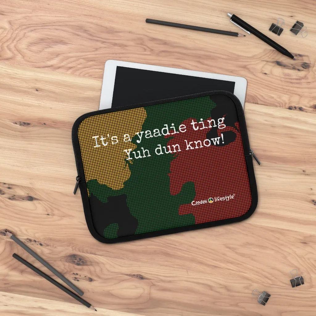 Laptop & Tablet Sleeve (CAMO-PAN-BLK)