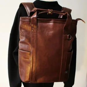 Large Leather Backpack