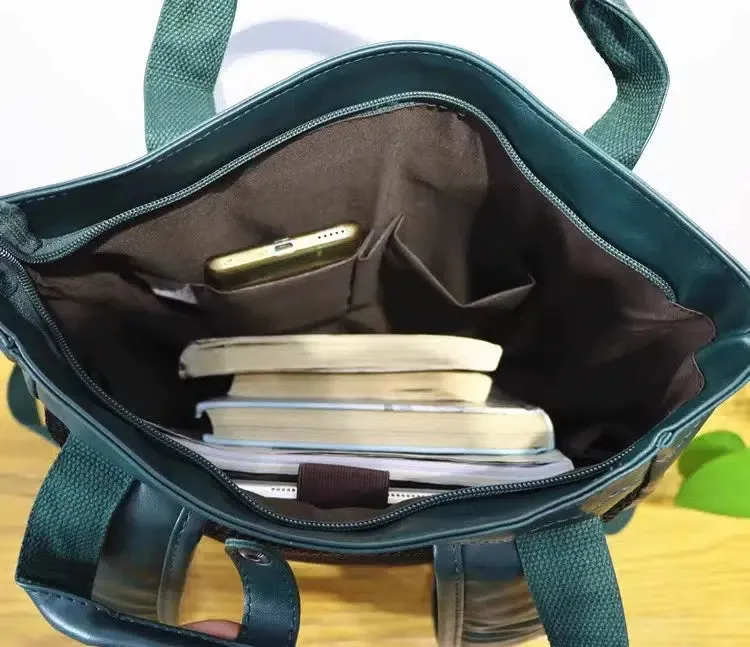 Large Leather Backpack
