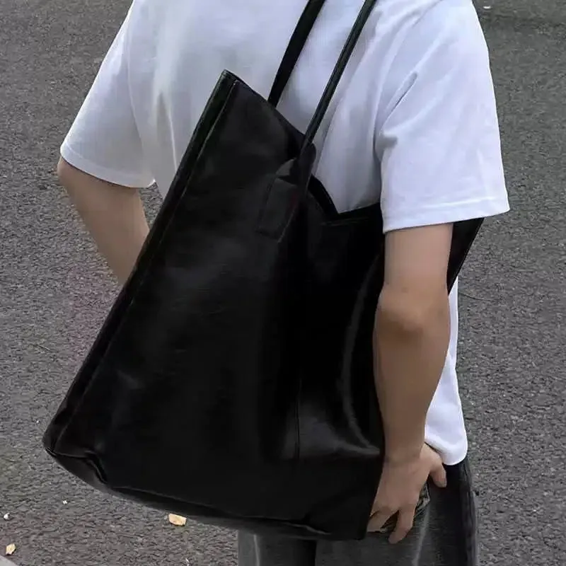 Large Leather Tote Bag