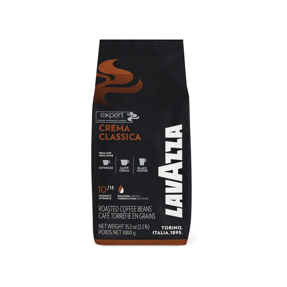 Lavazza Crema Classica 2Kg Coffee Beans (2 Packs of 1Kg)