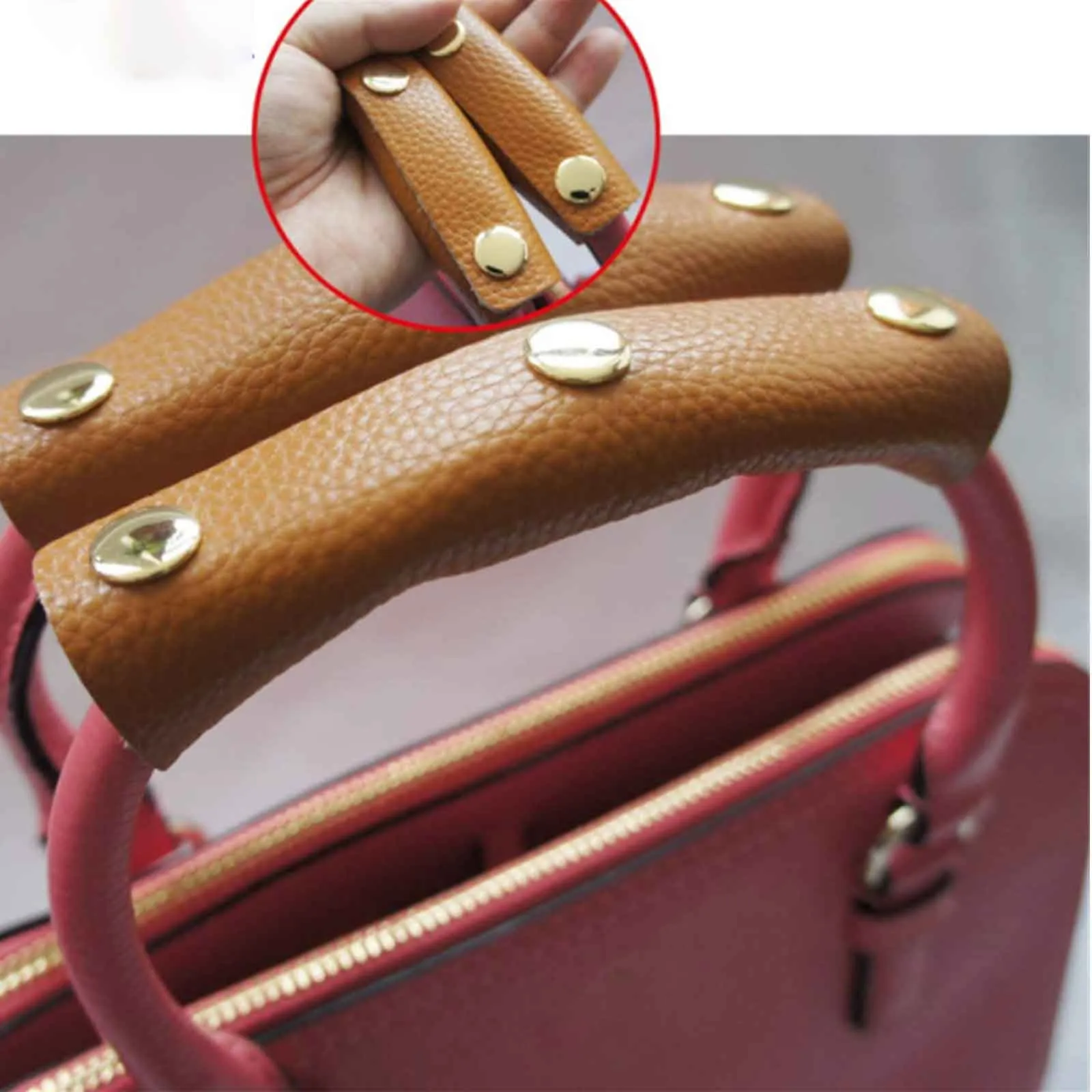 Leather Handbag Handle Protector Wrap