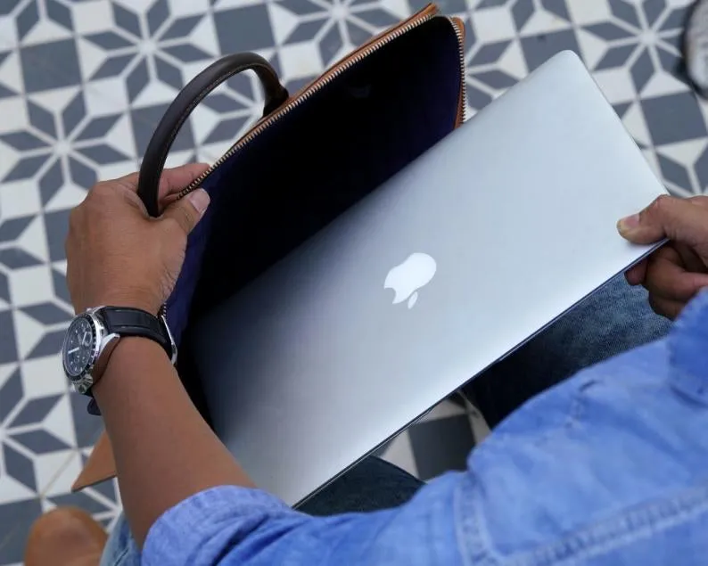 Leather Laptop Bag