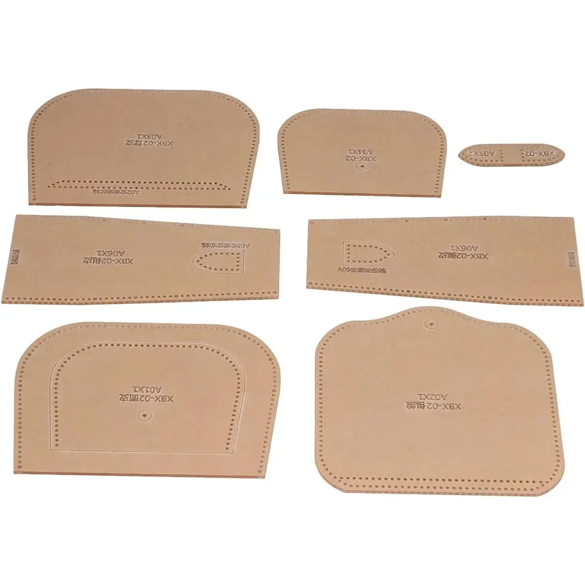 Leather Shoulder Bag Acrylic Template