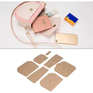 Leather Shoulder Bag Acrylic Template