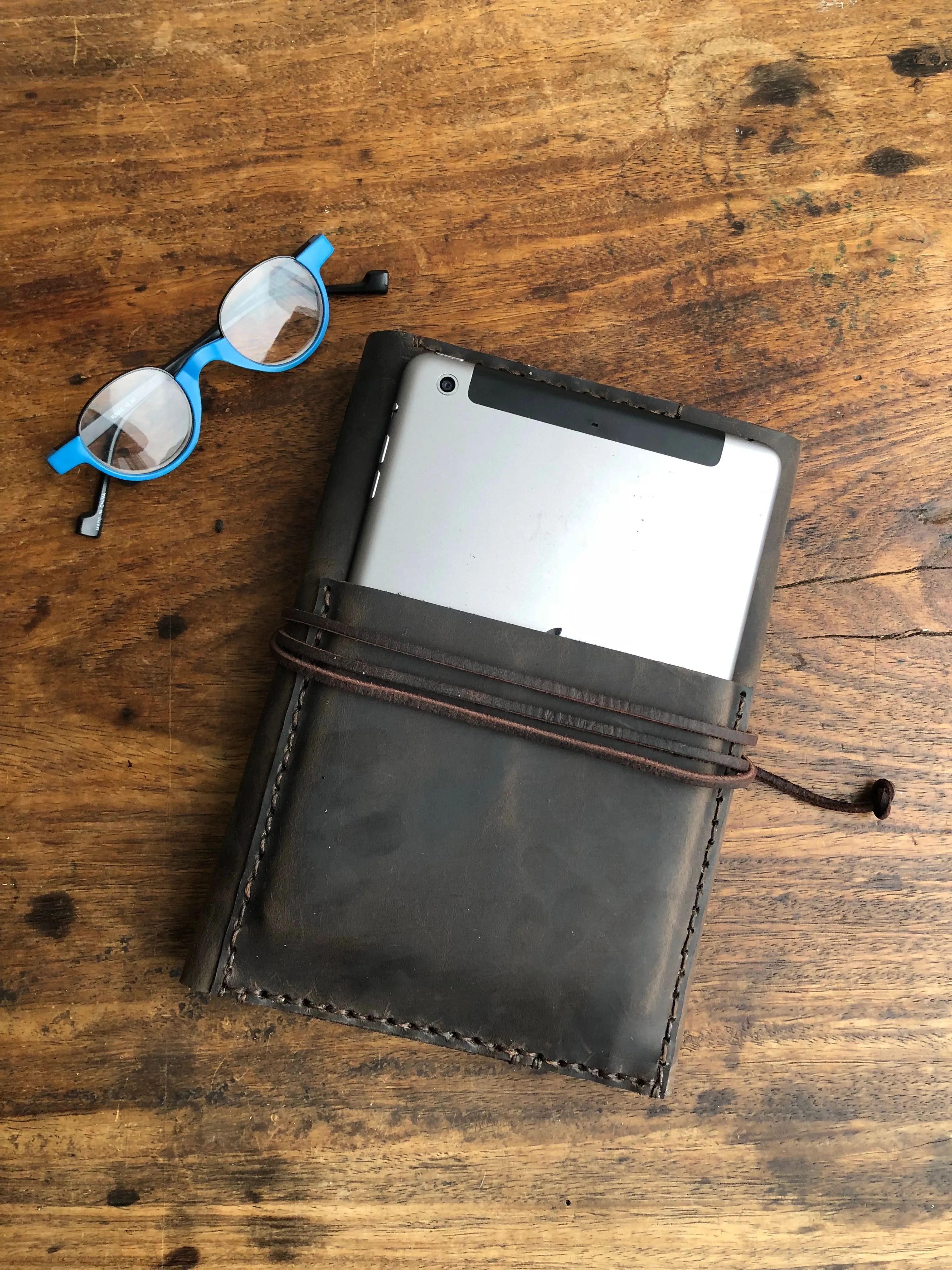 Leather Sketchbook / Refillable Notebook / Drawing Journal / Made in New York City