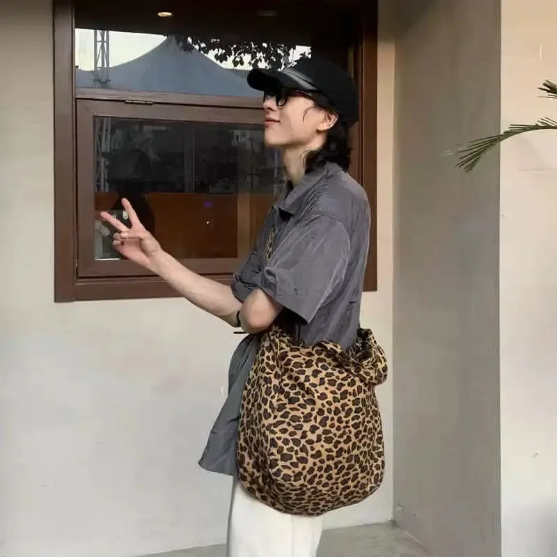 Leopard Print Shoulder Bag