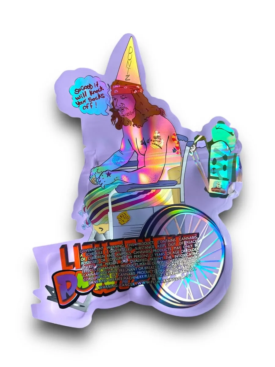 Lieutenant Duntz (Blush) Mylar Bag 3.5 Grams Die cut | Xotic packs