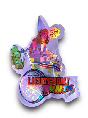Lieutenant Duntz (Blush) Mylar Bag 3.5 Grams Die cut | Xotic packs